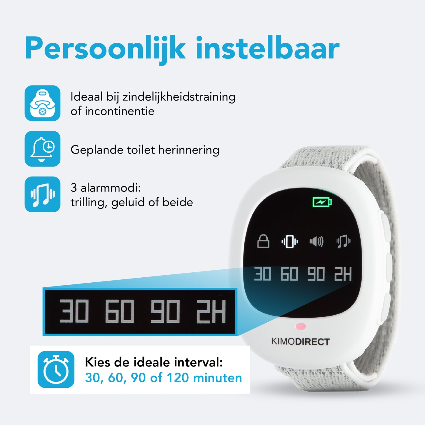 KIMO DIRECT Plaswekker