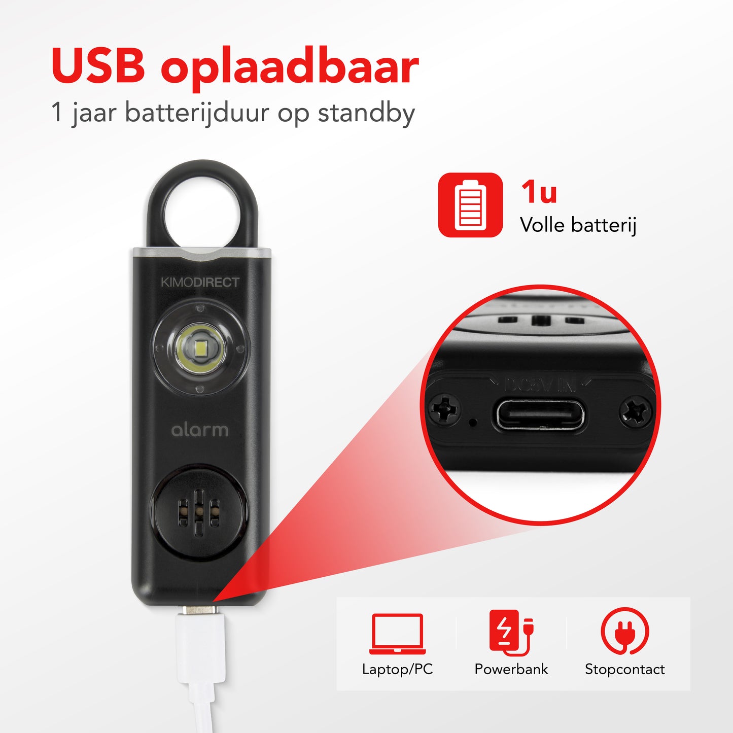 KIMO DIRECT Persoonlijk Alarm