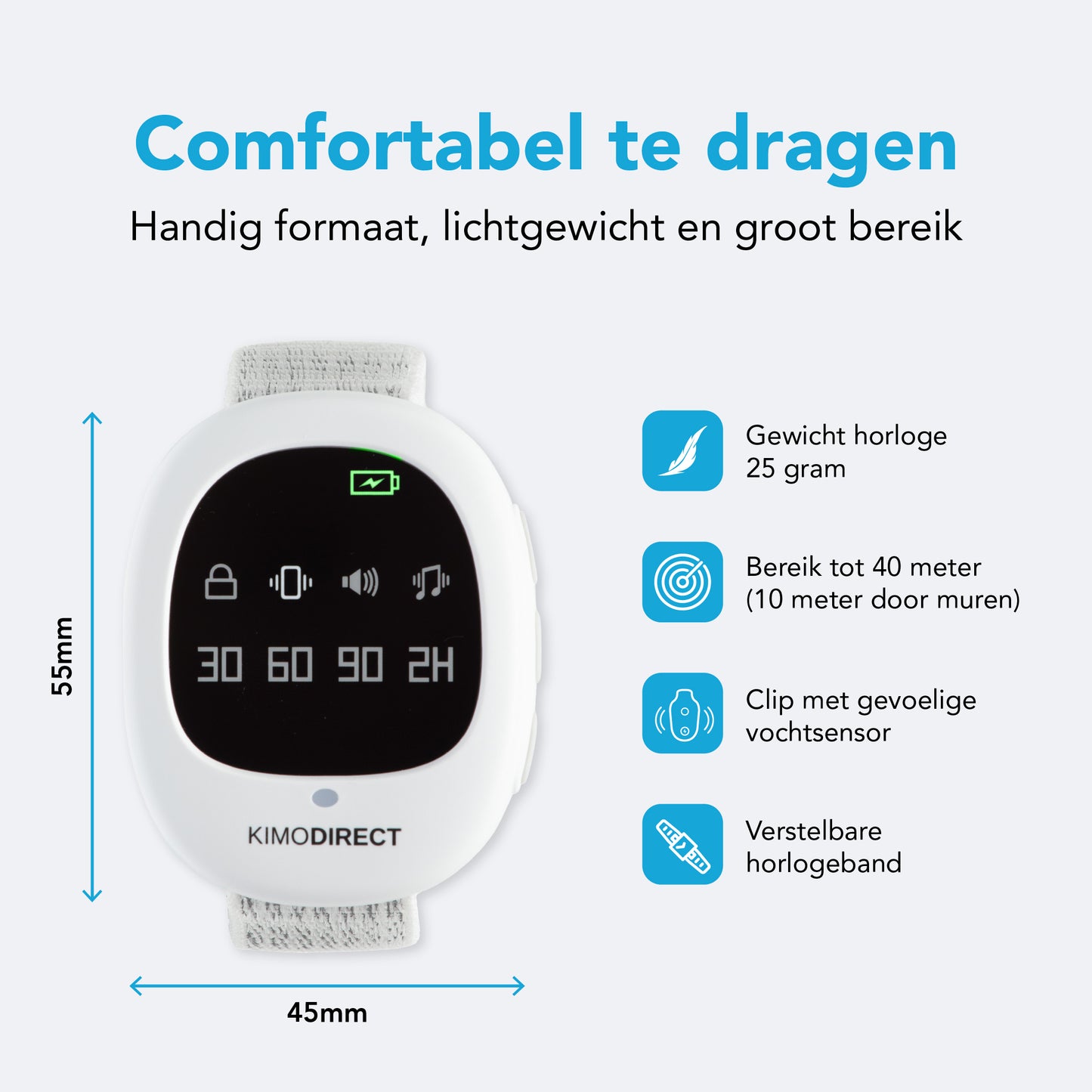 KIMO DIRECT Plaswekker