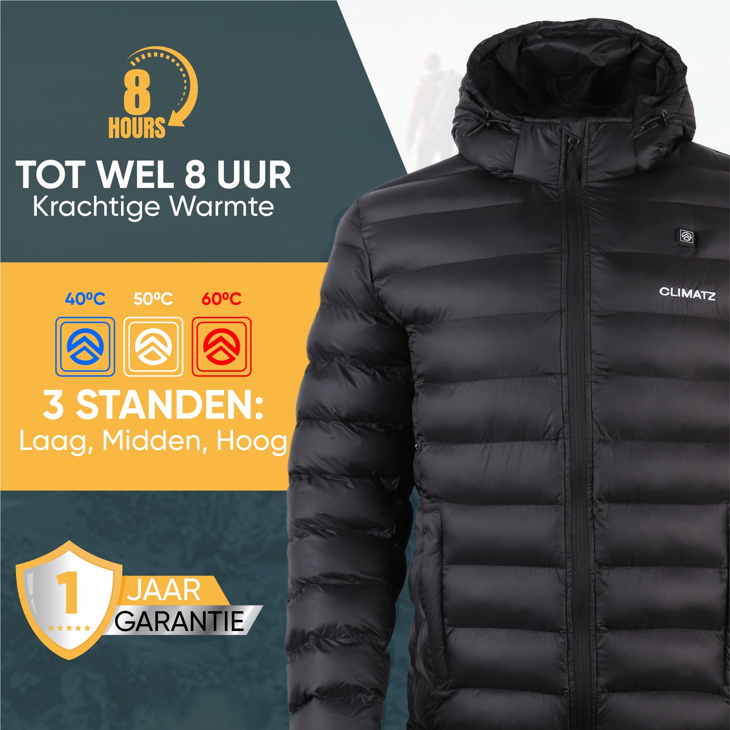 Climatz Verwarmde Jas