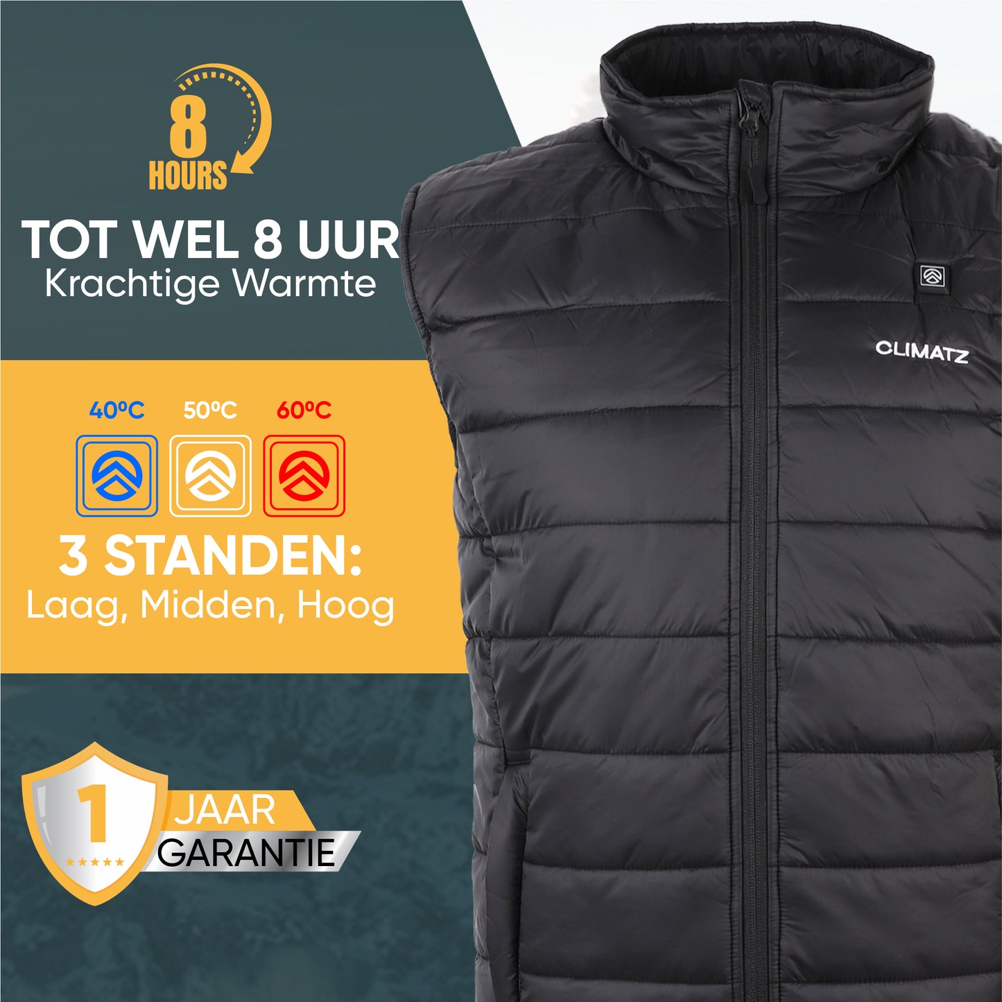 Climatz Verwarmde Bodywarmer