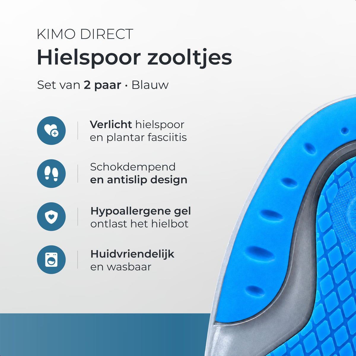 KIMO DIRECT Hielspoor Zooltjes 4 Stuks
