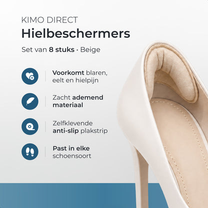 Hielbeschermers 8 Stuks