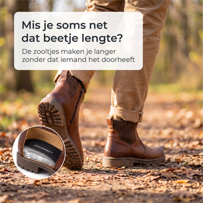 KIMO DIRECT Hakverhoger 2 paar - Hoogte 1.5cm en 2.5cm