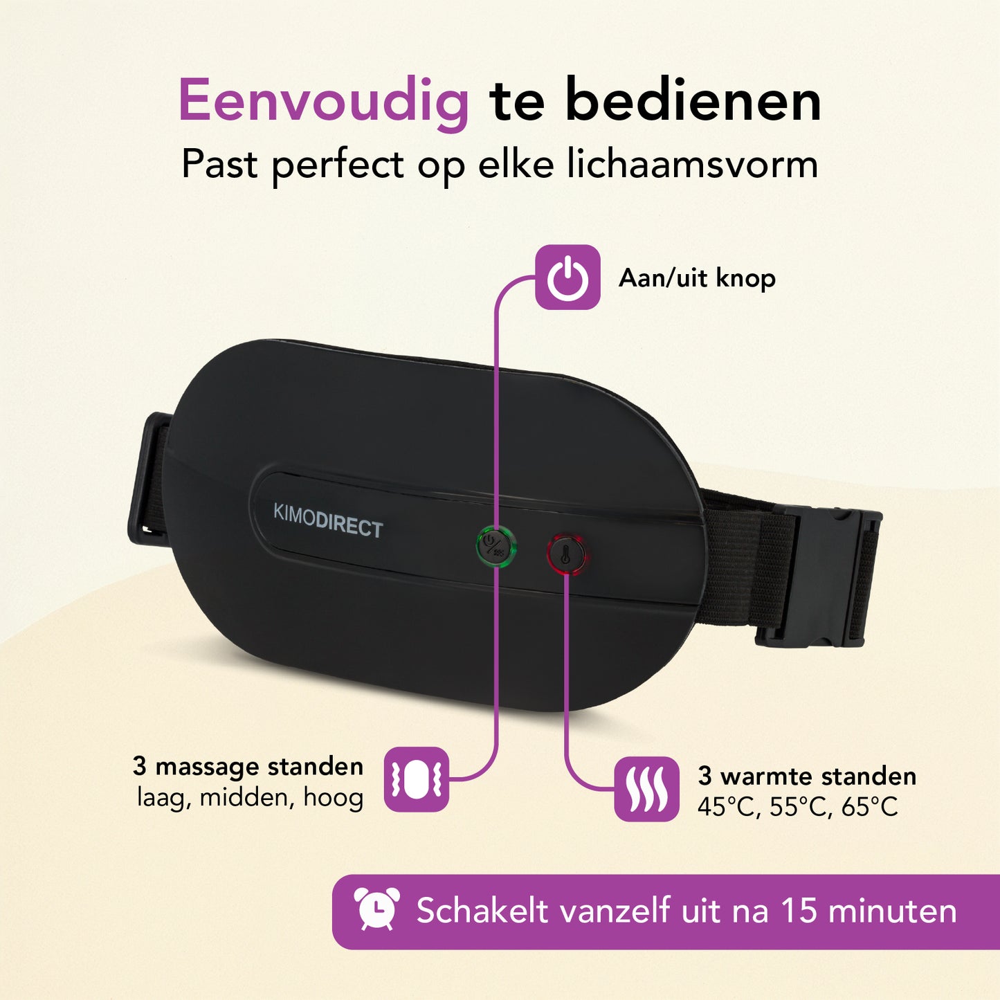 KIMO DIRECT Menstruatie Warmteband