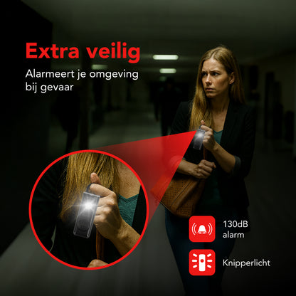 KIMO DIRECT Persoonlijk Alarm met Karabijnhaak