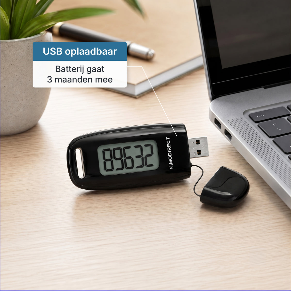 Eenvoudige Stappenteller USB