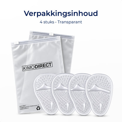 KIMO DIRECT Voorvoetkussen 4 Stuks