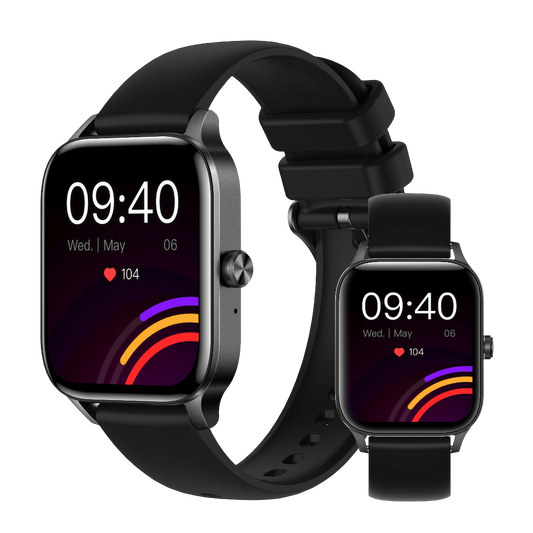 KIMO DIRECT Aurel smartwatch in zwart