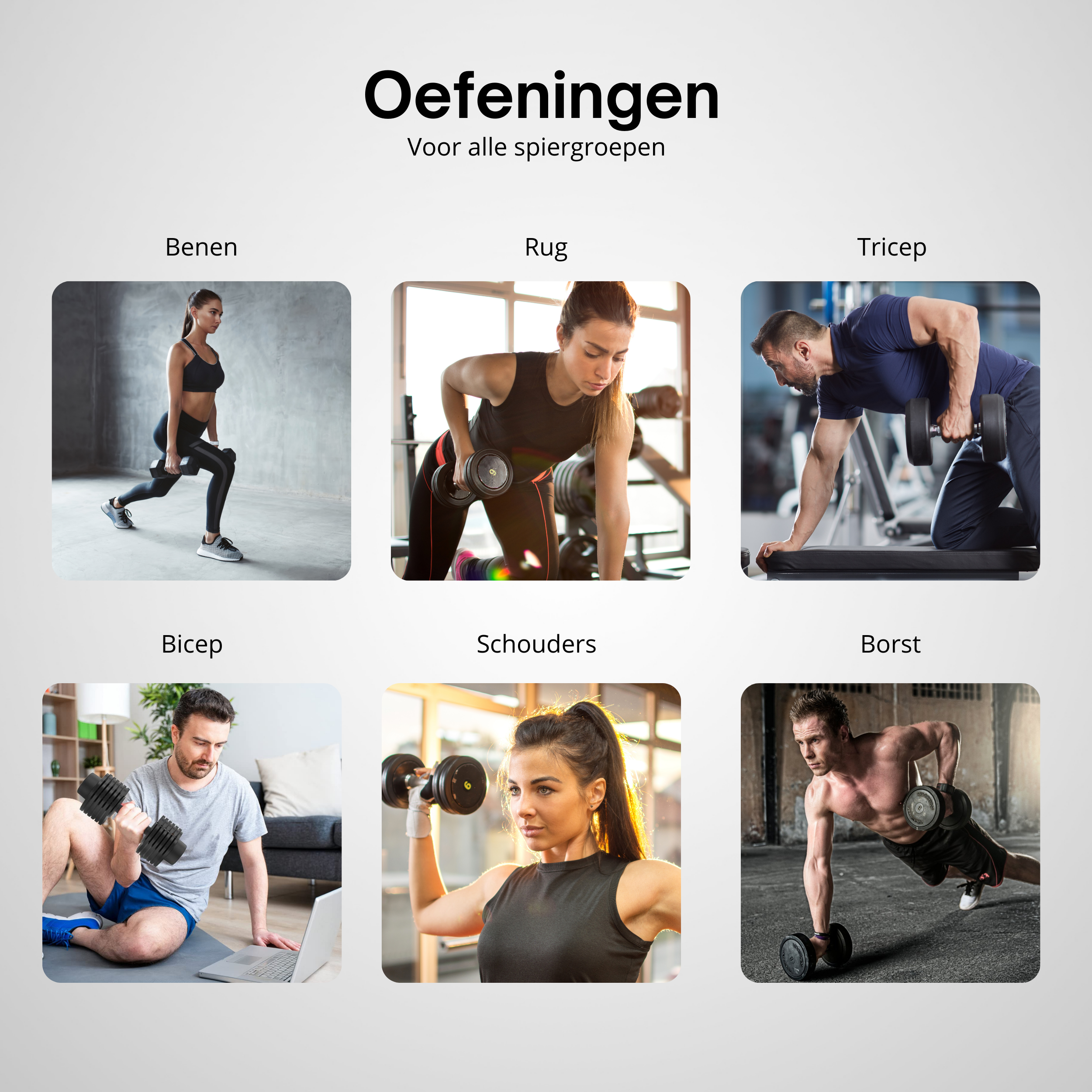 KIMO DIRECT Verstelbare Dumbbell